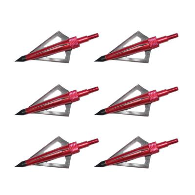 Hunting arrow Rage Broadheads 125Grain 3 Blade - Fits Crossbow and Compound (  охотничьей стрелы ярость broadheads 125grain 3 лезвие - подходит арбалет и комплекса)